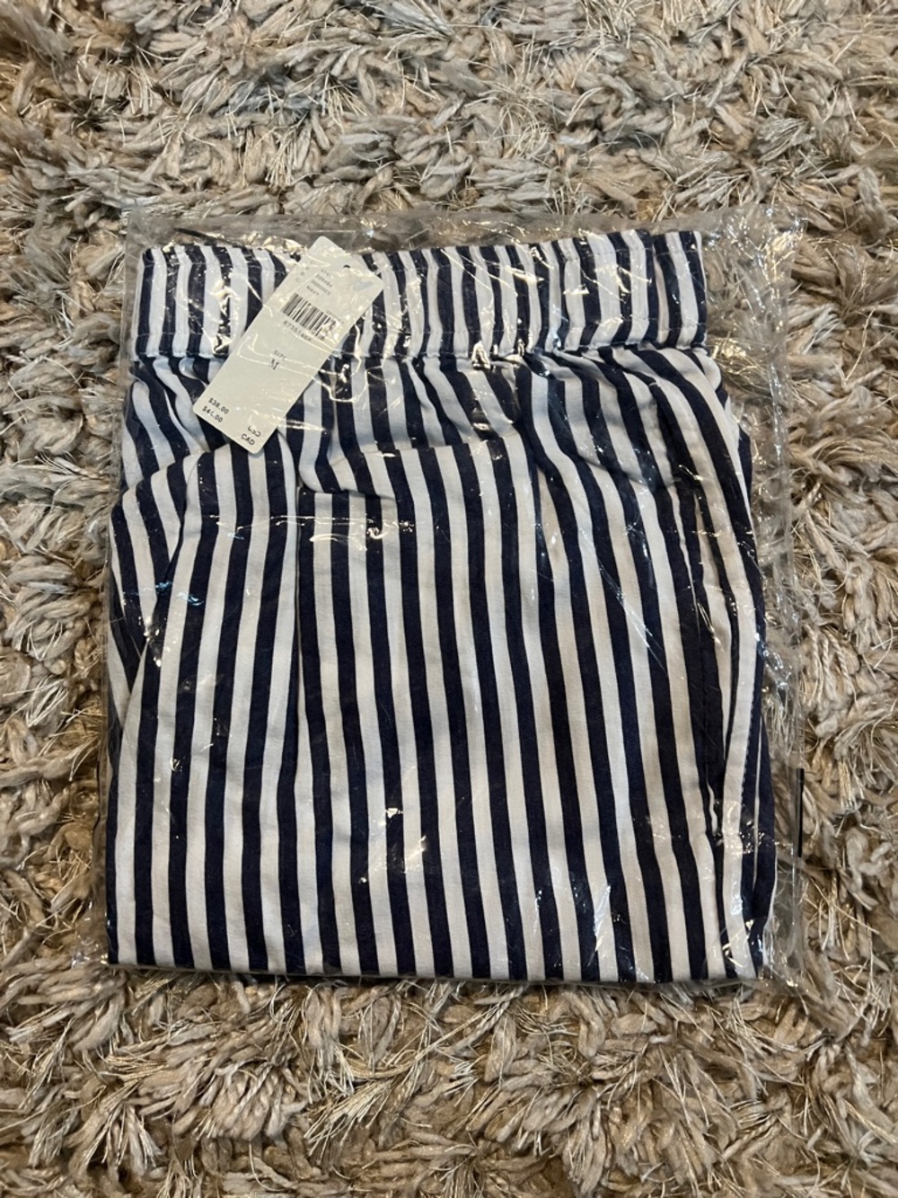 Anthropologie The Wren Boxer Shorts - Navy/White - Picture 5 of 7